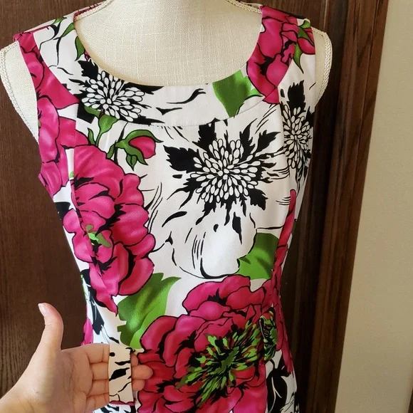 Dressbarn Womens Sleeveless Dress Size 8 - Picture 8 of 9